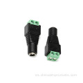 Adaptador de alimentación de 2 pines 5.5 2.1mm Conector de cable de adaptador de corriente